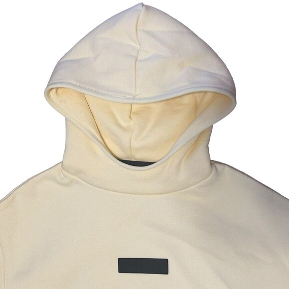 Fear of God Essentials Kids Yellow Hoodie NWT Size 6/7 Streetwear Unisex - Picture 2 of 8